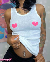 Pink Heartz Tank