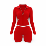 Leisure tracksuit (Cherry red)