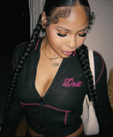 OG Doll Waffle Knit Tracksuit Set