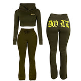 Forest Green Fleece Sweatsuit ( Only 1 left)